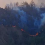 Penutupan Sementara Jalur Pendakian Gunung Rinjani via Senaru Akibat Kebakaran