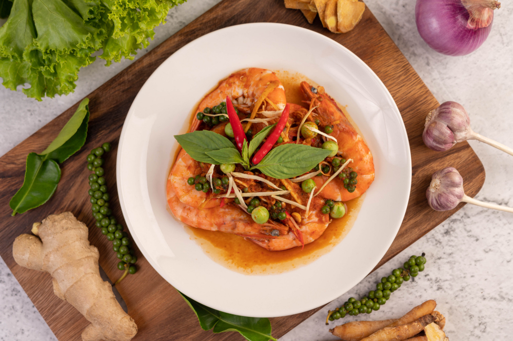 Udang asam manis